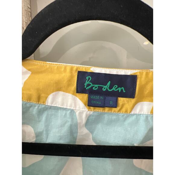 Boden size 8 cotton popover top blouse shirt - Picture 2 of 3